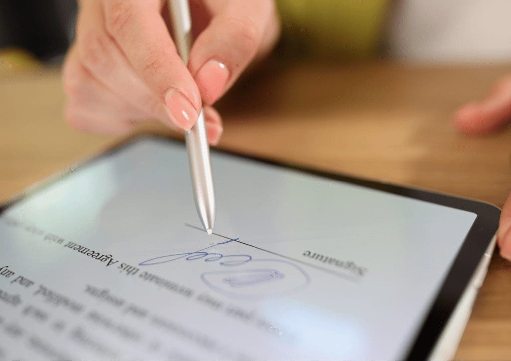 online e-signature forms